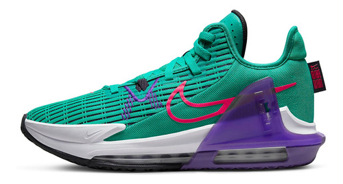 Zapatillas Nike Lebron Witness 6 Clear Emerald Cz4052-300   