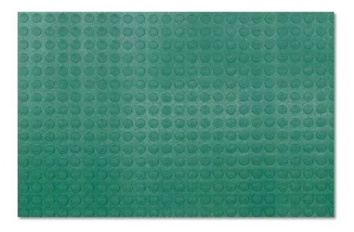 Piso 3mmx80cm Colorido Moeda Botão Pastilha Verde 3mm X 80cm