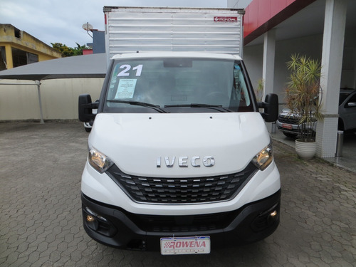 Imagem 3 de 14 de Iveco Daily 35-150 Mod 2021 Completo Bau Unico Dono