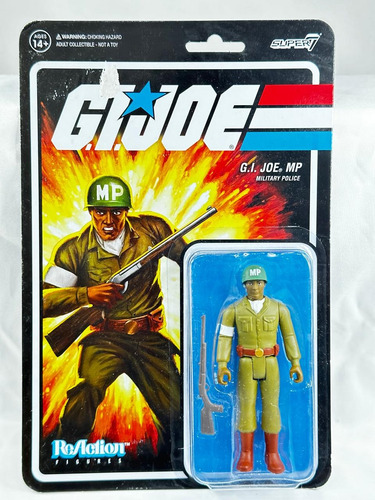 G.i. Joe Reaction Figures Wave 5 - G.i. Joe Mp Clean Shaven