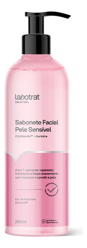 Sabonete Facial Pele Sensível 4em 1 Dermoskin Labotrat 280ml