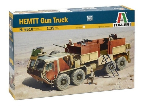 Hemtt Gun Truck By Italeri # 6510      1/35