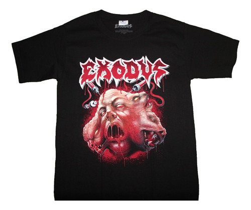 Gusanobass Playera Metal Rock Exodus Atrocities 