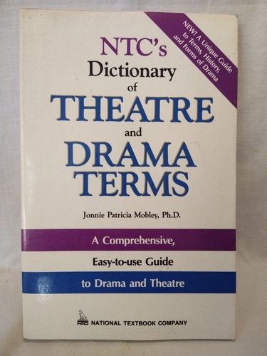 Dictionary Of Theatre And Drama Terms - J. P. Mobley - B 