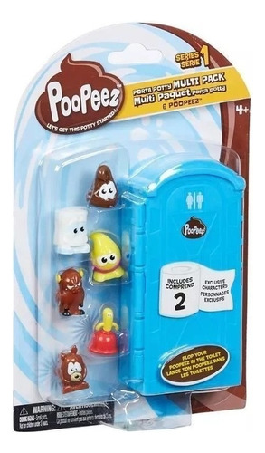 Poopeez Baño Quimico Con 6 Figuras - Sharif Express