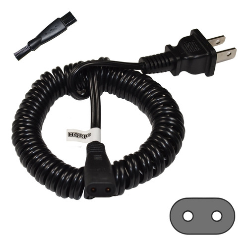 Hqrp  Ac Power Cord Para Philips Norelco  X L  X L