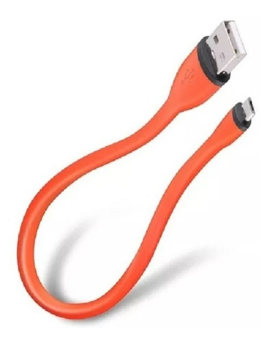 Cable Ultra Flexible Usb Naranja Micro Usb Steren Usb-495