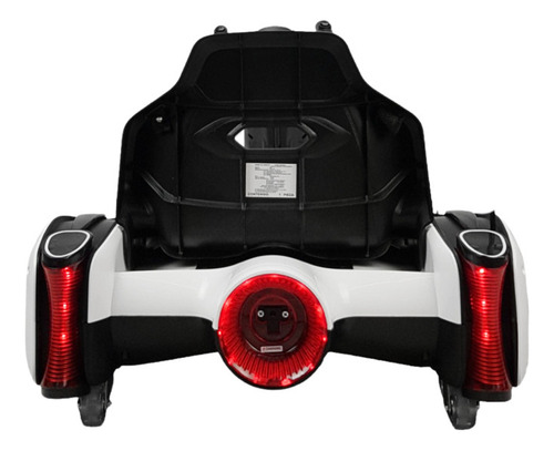 Go Kart Montable Electrico Control Remoto Luz Y Sonido 12v Color Blanco