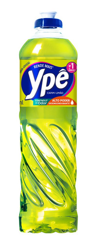 Lava-louças Rende Mais Capim-limão 500ml Ypê