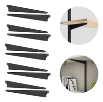 Comprar 14 Suportes Duplos 27cm P\u002F Trilho Cremalheira Prateleira Aço