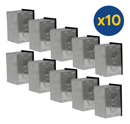 Caja Emt 100x65x65 A-01 Pack 10 Unidades