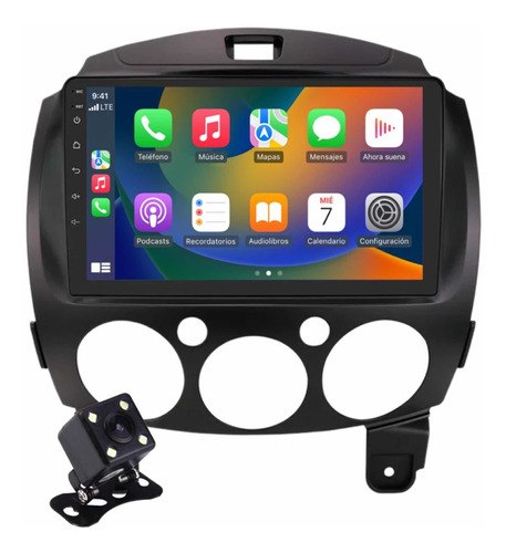 Estéreo Android Mazda 2, 07-14 Wifi Gps Bluethooth