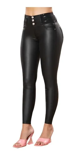 Pantalon Cuero Mujer