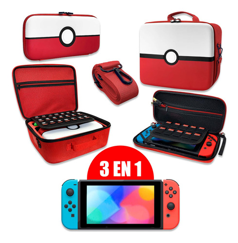 Nintendo Switch 3 En 1 Kit De Viaje Pokemon Rac Store