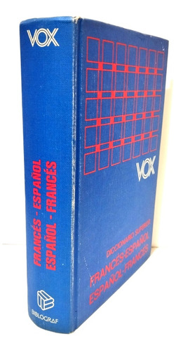 Vox Diccionario Superior Francés Español 1977