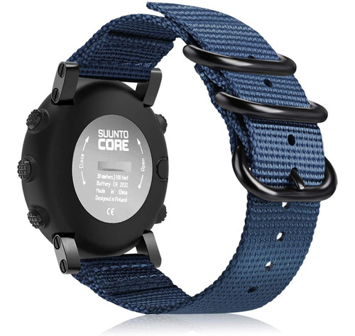 Malla De Reloj Suunto Core Smartwatch Nylon Blue