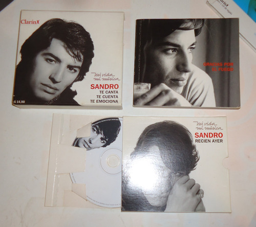 Gran Lote Musica Sandro: 9 Cds + 6 Peliculas Dvd Estándar (Usado)