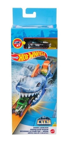 Hot Wheels - Lançador Nemesis Tubarão - Gvf43 - Mattel