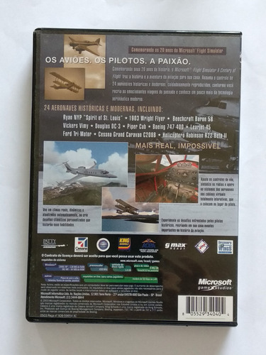Flight Simulator 2004 A Century Of Flight (Usado)