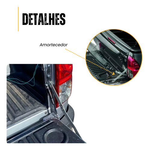 Amortecedor Da Tampa Da Caçamba A Gás Toyota Hilux 2024 2025