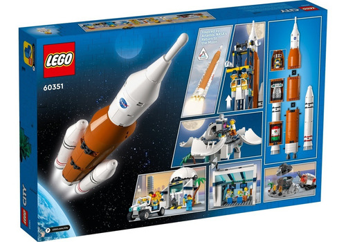 Kit Lego City Centro De Lanzamiento Espacial 60351 1010 Pzas