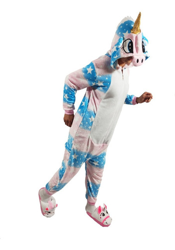 Pijama Térmica De Unicornio Para Niños 
