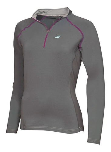 Buzo Babolat Fleece Mujer Abrigo Remera Térmica Tenis Padel