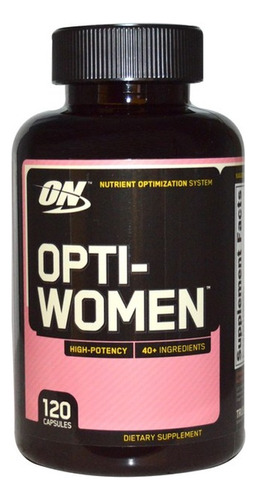 Multivitamínico Opti-women Optimum Nutrition - 120 Cápsulas