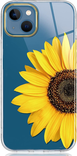 Funda Para Iphone13, Estampe Girasol/protectora