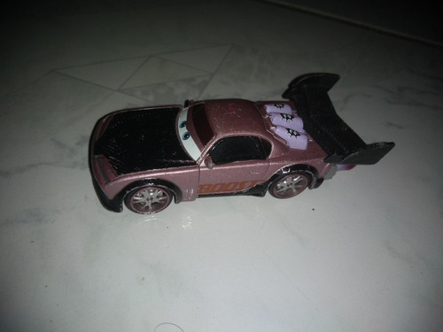 Vehículo A Escala Disney Pixar Cars Boost Raro Con Flamas (Usado)