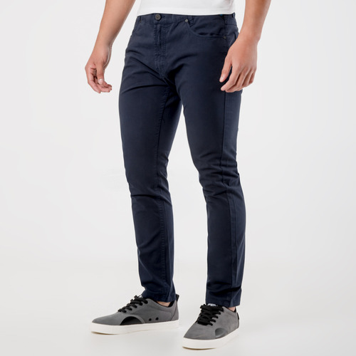 Pantalon Clasico Drill Stretch Hombre Last Riot Drill