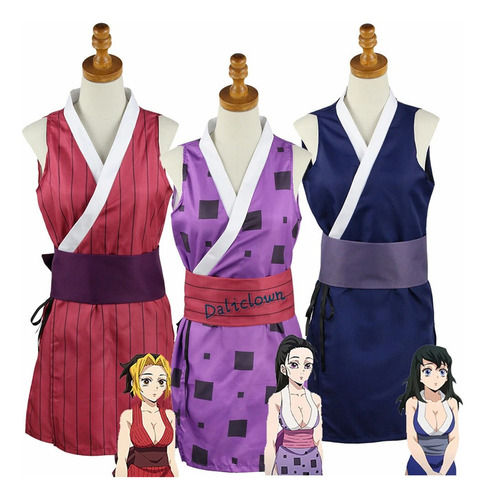 Disfraz De Tengen Uzui Anime Para Cosplay De Suma Makio Hina