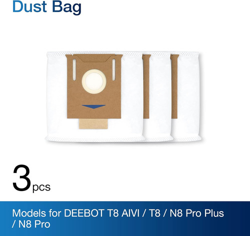 Bolsa De Polvo Desechable Ecovacs Deebot, Funciona Con N10 P