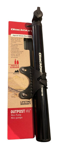 Inflador De Mano Blackburn Outpost Hv Alta Baja 80psi Salas