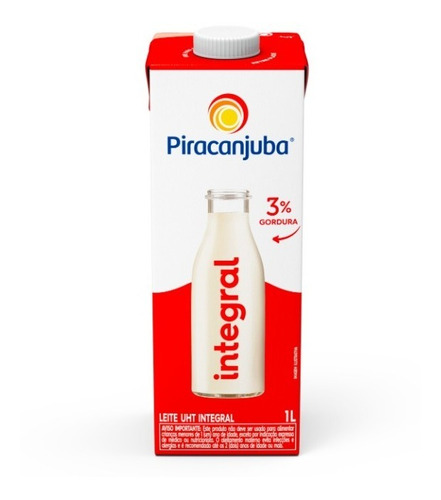 Leite Uht Integral Piracanjuba 1l