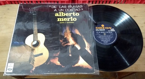 Alberto Merlo De Las Brasas A Un Costao 1968 Disco Vinilo Lp