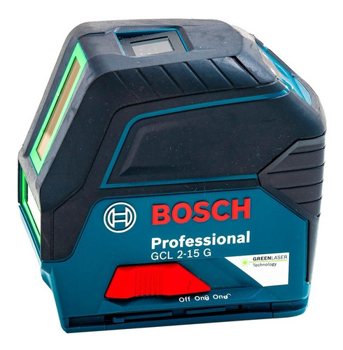 Nivelador Láser Combinado Verde Bosch Gcl 2-15 G + Base Rm1