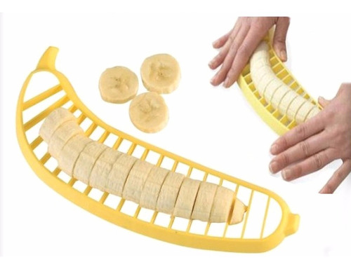 Imagen 8 de 10 de ¡ Rebanador Banana Rodajas Banano Cereales Ensalada Niño !!