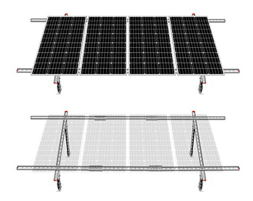 Soportes Ajustables Para Panel Solar Eco-worthy