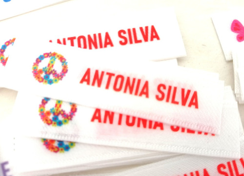 2 X30 Etiquetas Personalizadas Para Ropa P/pegar Con Plancha