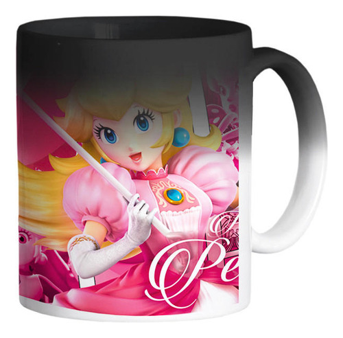 Taza Magica Princesa Peach Super Mario Bros