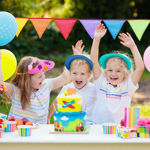 Outus Viseras De Espuma Diy Para Niños Con Pegatinas De Vera