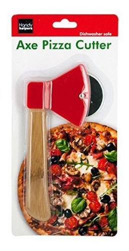 Bulk Buys Kitchen Essentials Axe Pizza Cutter, 8.25 , Brown-