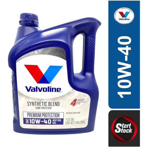 Imagen 3 de 8 de Aceite Valvoline 10w40 Premium Protection Semisintético 1gal