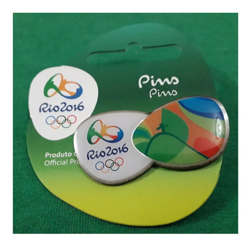 Pin Olímpico - Rio 2016 - Corcovado - Memorabilia