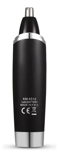 Aparador De Pelos Kemei KM-6512 Nariz Orelha Lâmina Rotativa