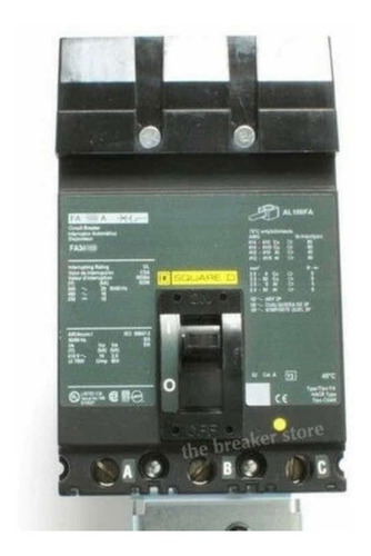 Interruptor Termomagnetico Square D Fa36020 3x20a I-line