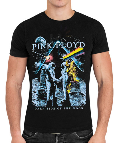 Playera Banda De Rock Pink Floyd Caballero 100% Algodón Clás