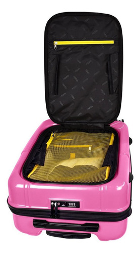 Maleta Rígida 28'' Skypeak Pearl Color Rosa Con Candado Tsa