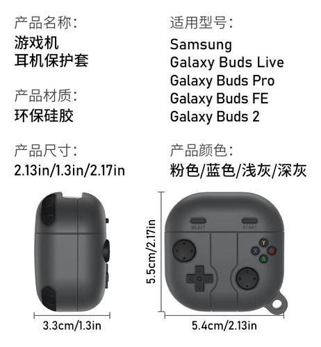 Para Samsung Buds2 Pro Buds Live Protective Case